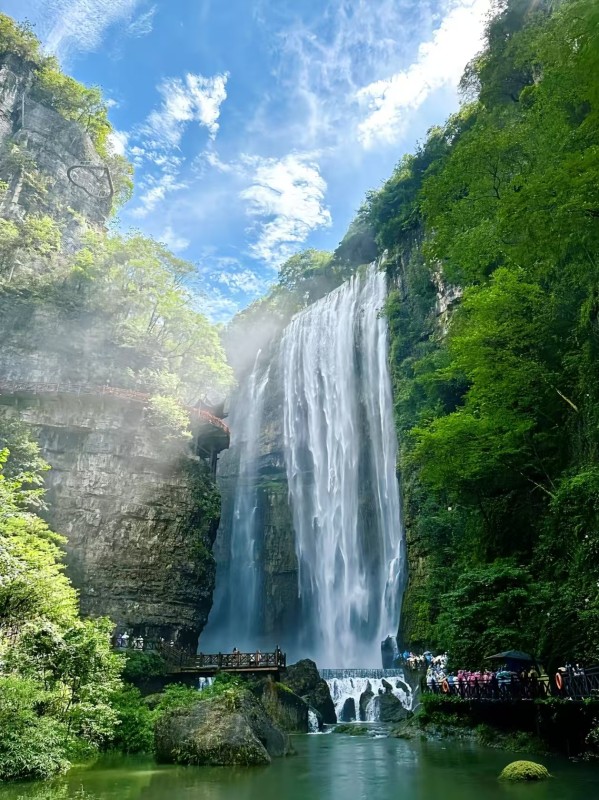 三峡大瀑布票＋朝天吼漂流票