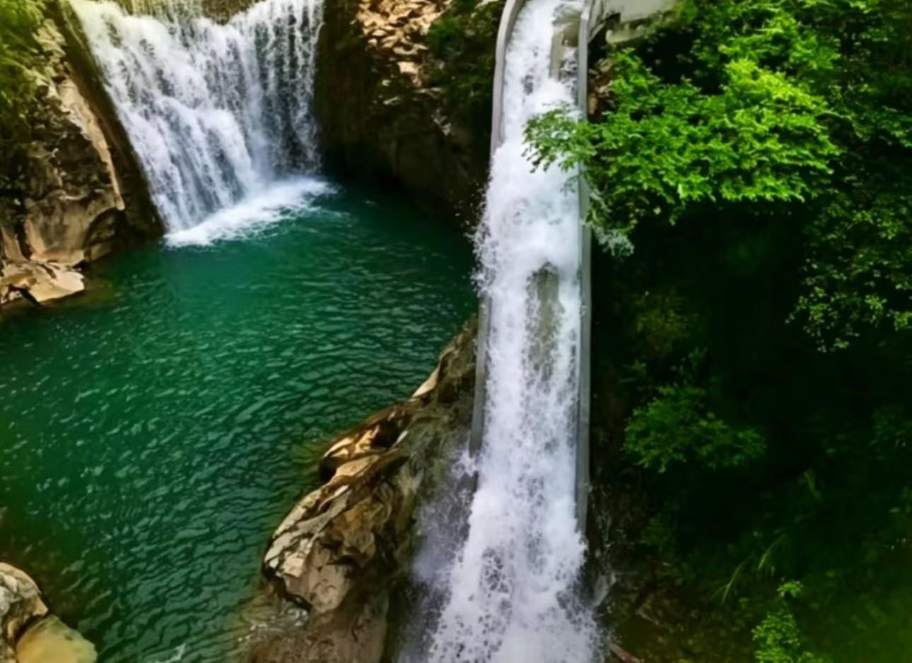 武陵山相思潭漂流