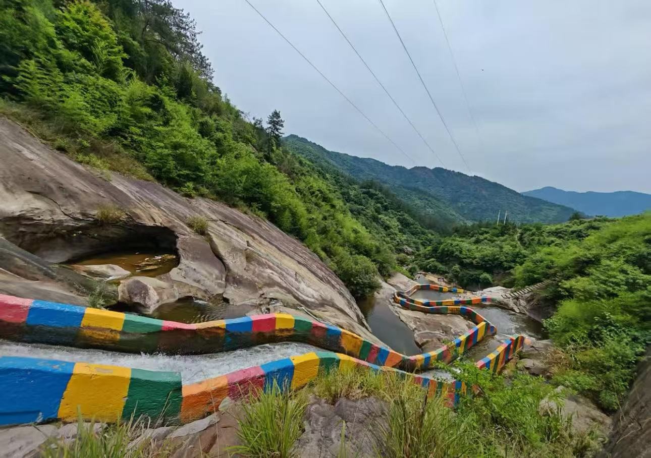 麻城天景山漂流